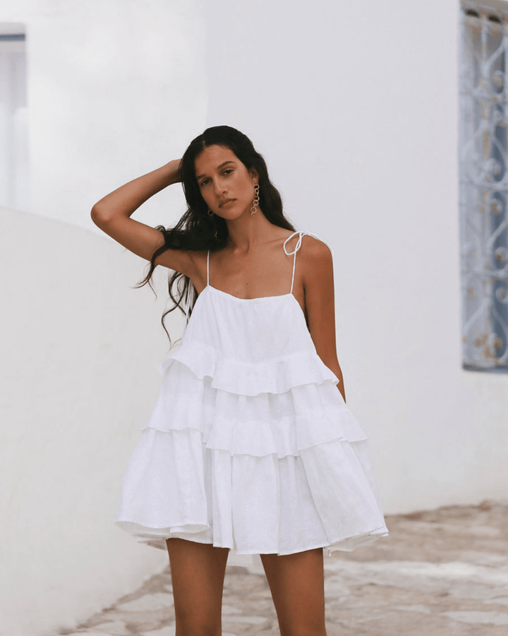 EMMA RUFFLE BLISS DRESS