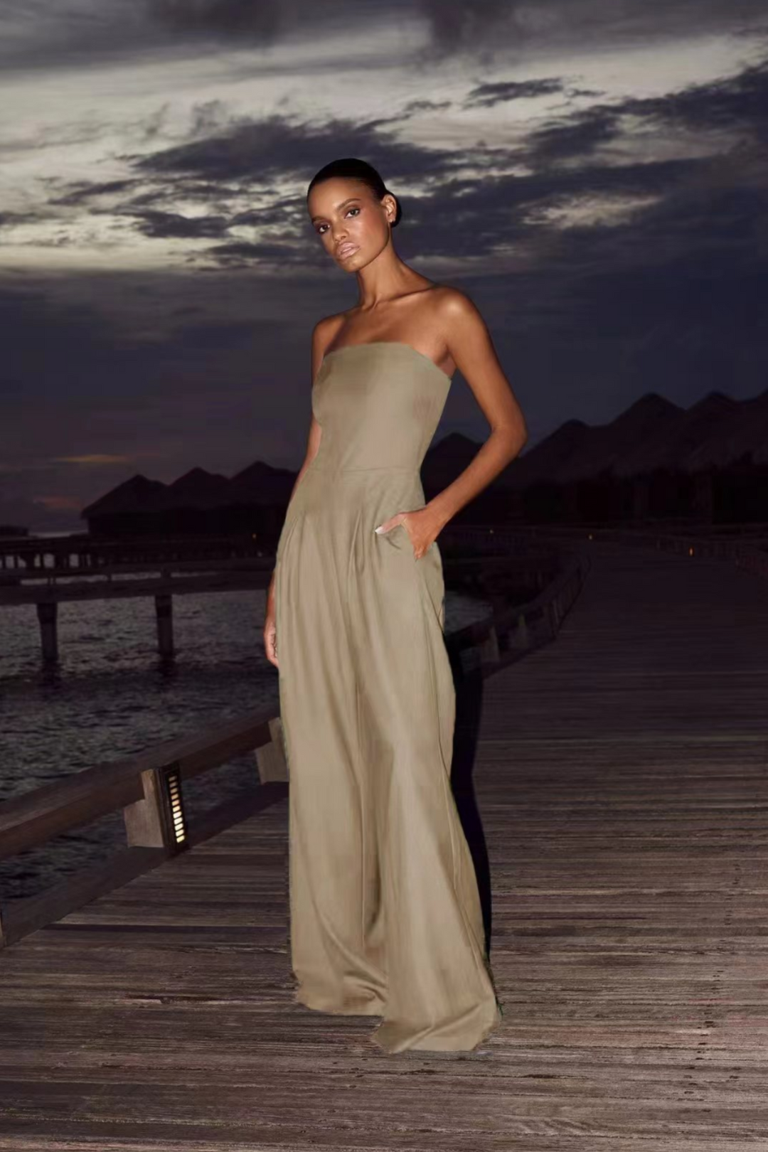 SOFIA SCULPTED POWER JUMPSUIT