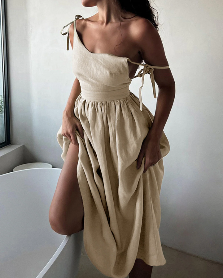 YSABELLE GRACEFUL BACKLESS MAXI