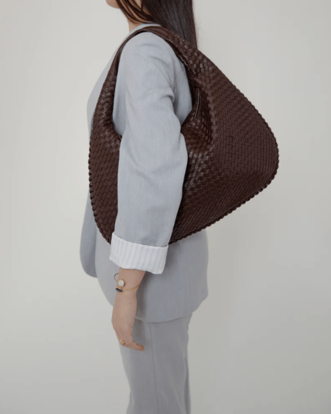 CLARA WOVEN EVERYDAY BAG