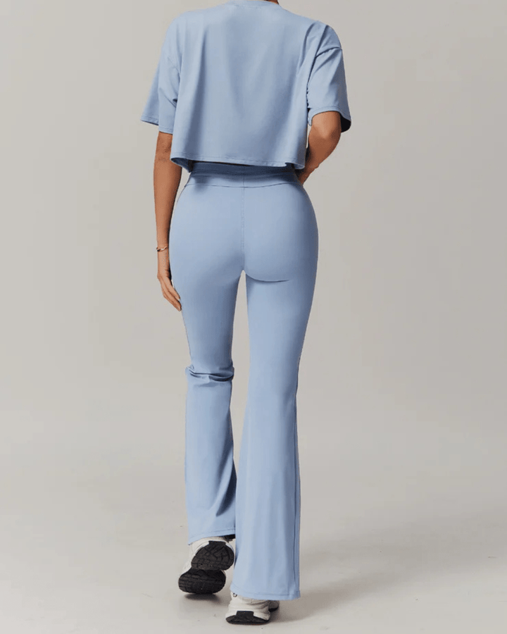 LACEY SCULPT FIT FLARE LEGGINGS