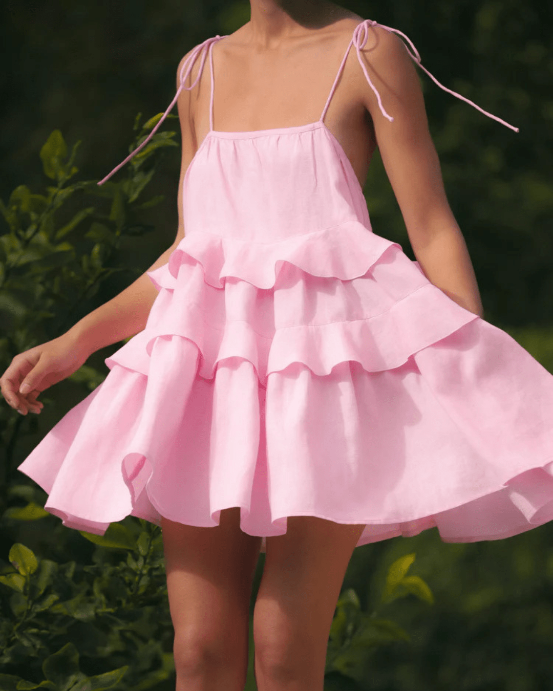 EMMA RUFFLE BLISS DRESS