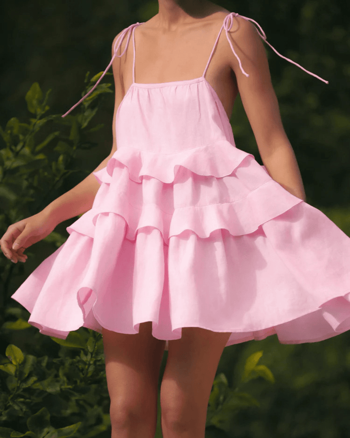 EMMA RUFFLE BLISS DRESS
