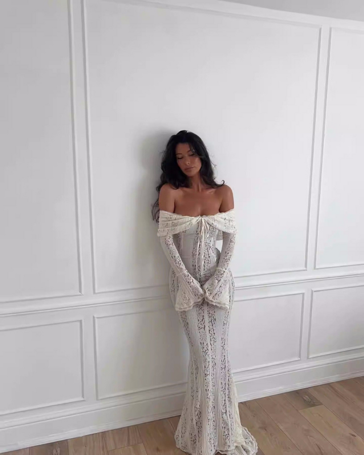 CELESTE LUXE LACE MAXI