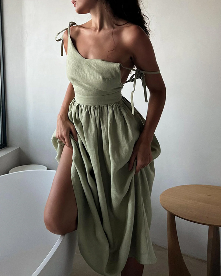 YSABELLE GRACEFUL BACKLESS MAXI