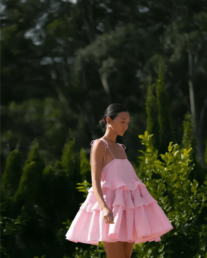 EMMA RUFFLE BLISS DRESS