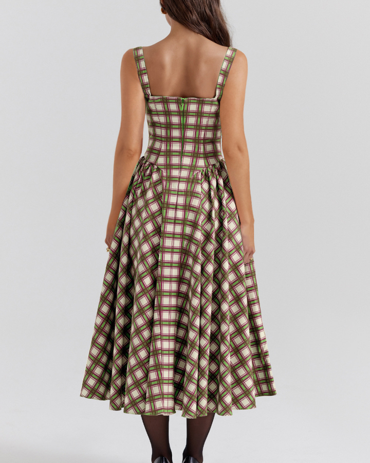 HALEY FIGURE-HUGGING LONG DRESS