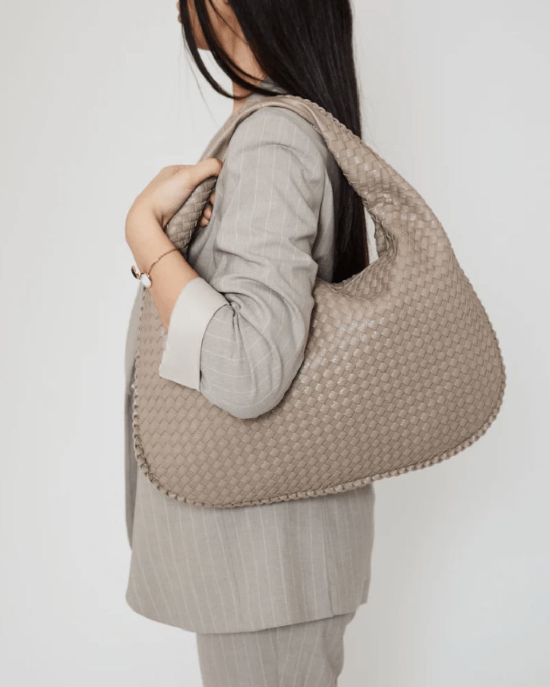 CLARA WOVEN EVERYDAY BAG