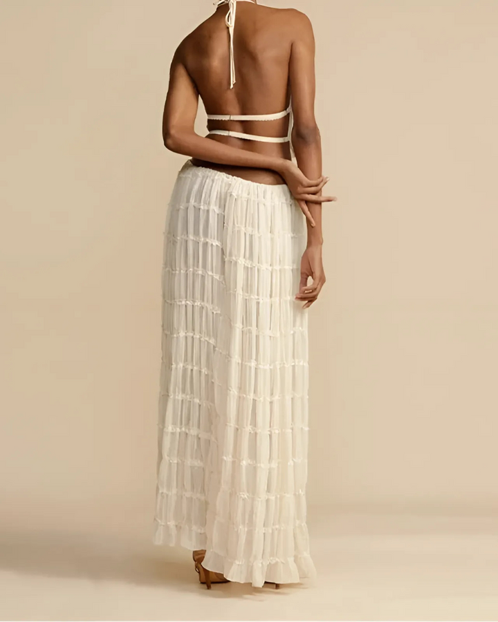 ISLA BOHO PLEATED DRESS