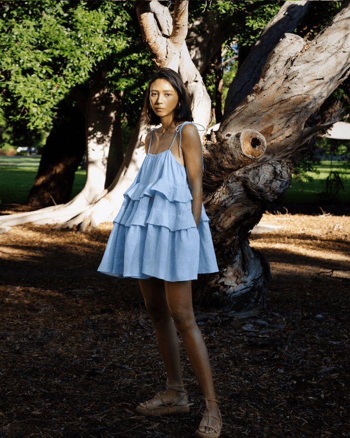 EMMA RUFFLE BLISS DRESS
