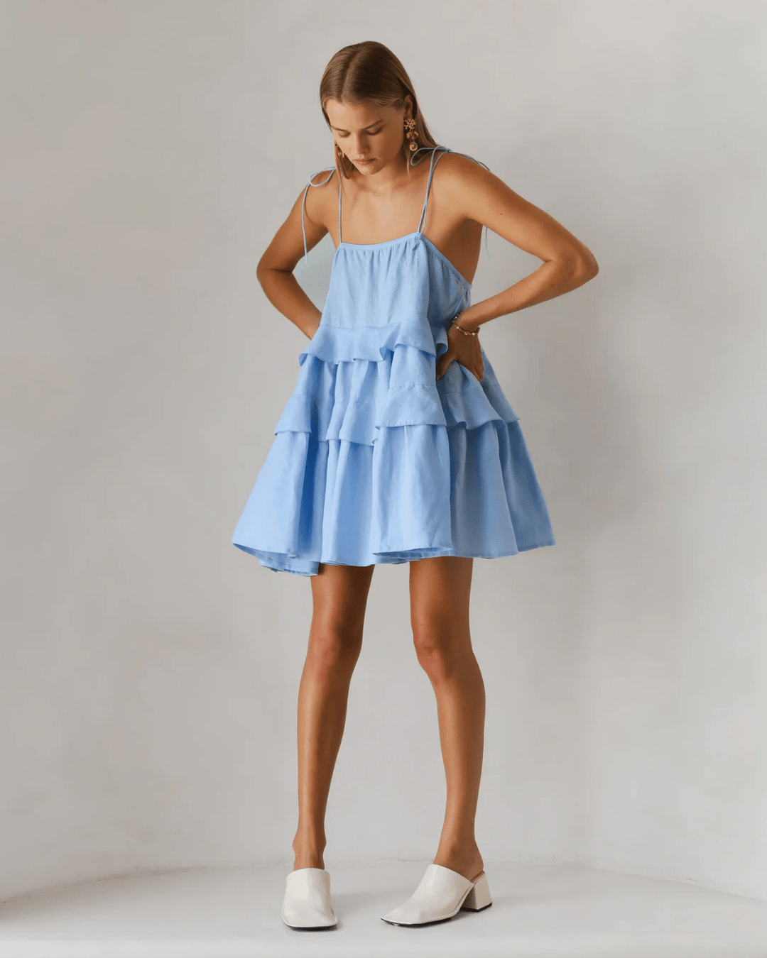 EMMA RUFFLE BLISS DRESS