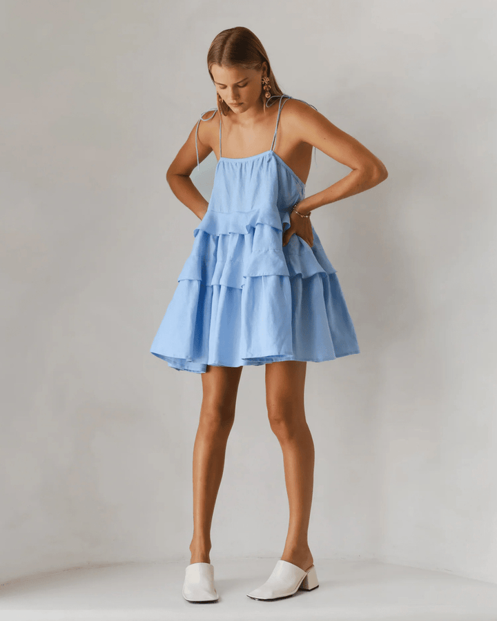 EMMA RUFFLE BLISS DRESS