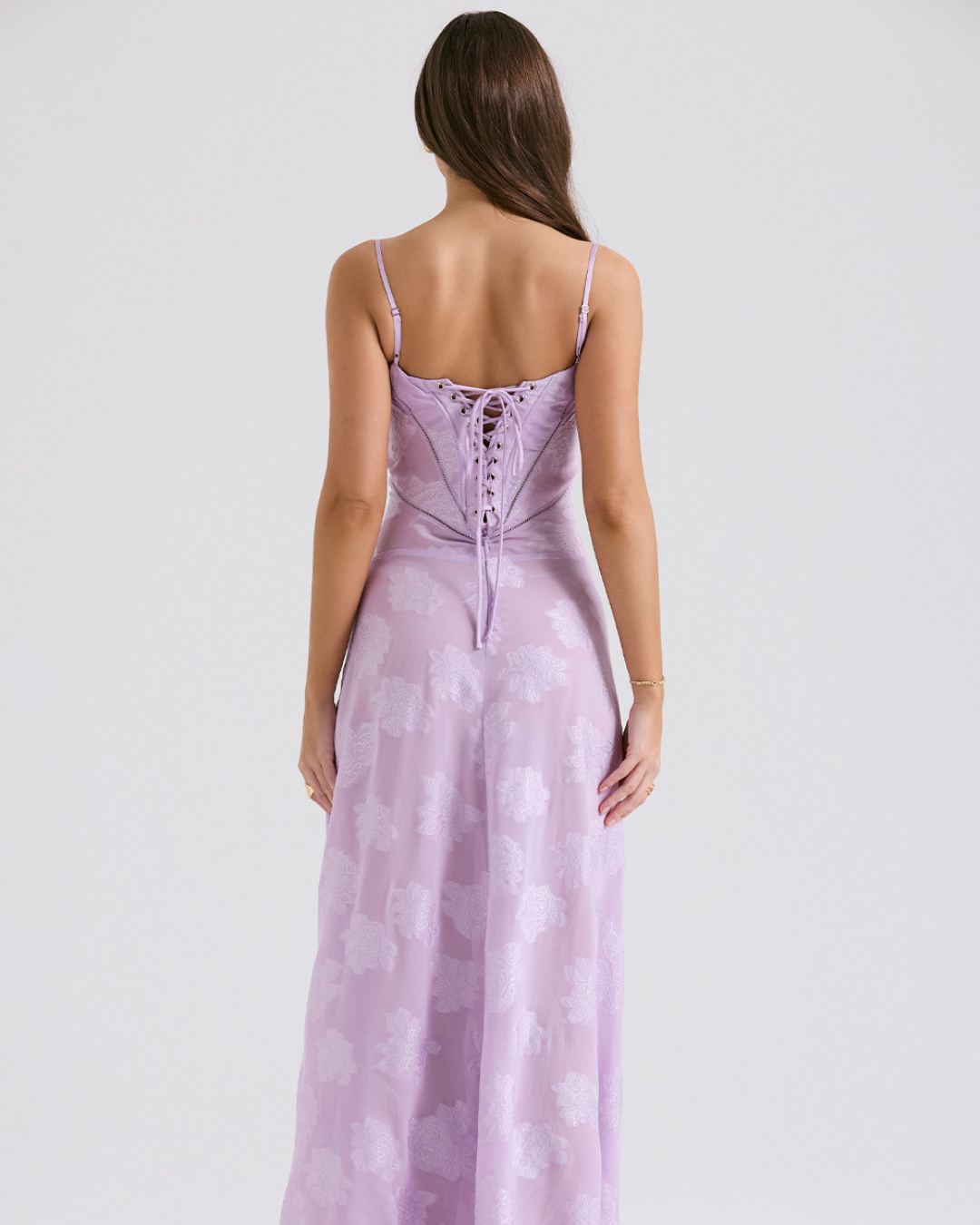 AUDREY CLASSY FLORAL LACE DRESS
