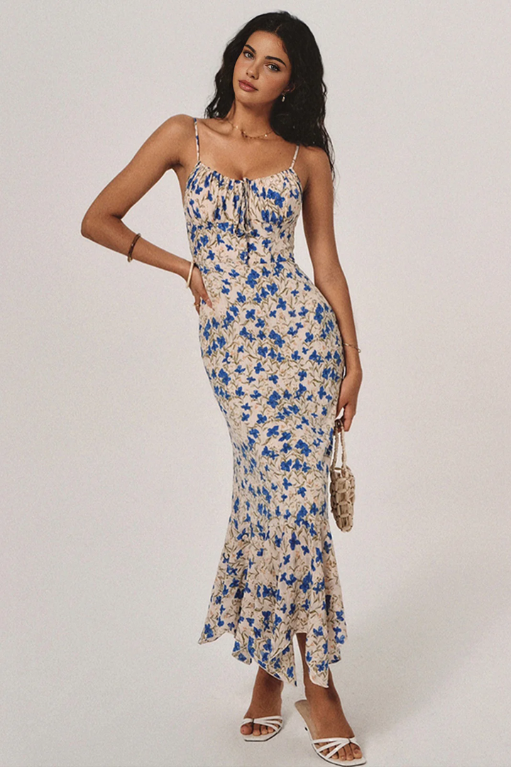 VIENNE FLUTTER BLOSSOM DRESS