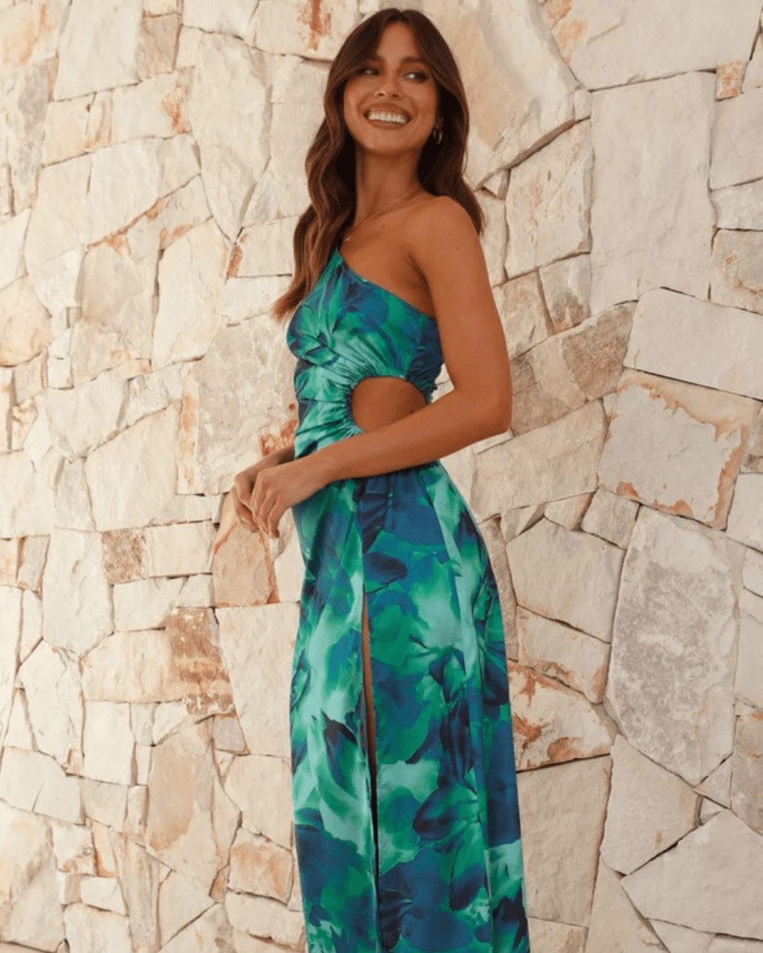 MILLIE TROPICAL BLOOM DRESS