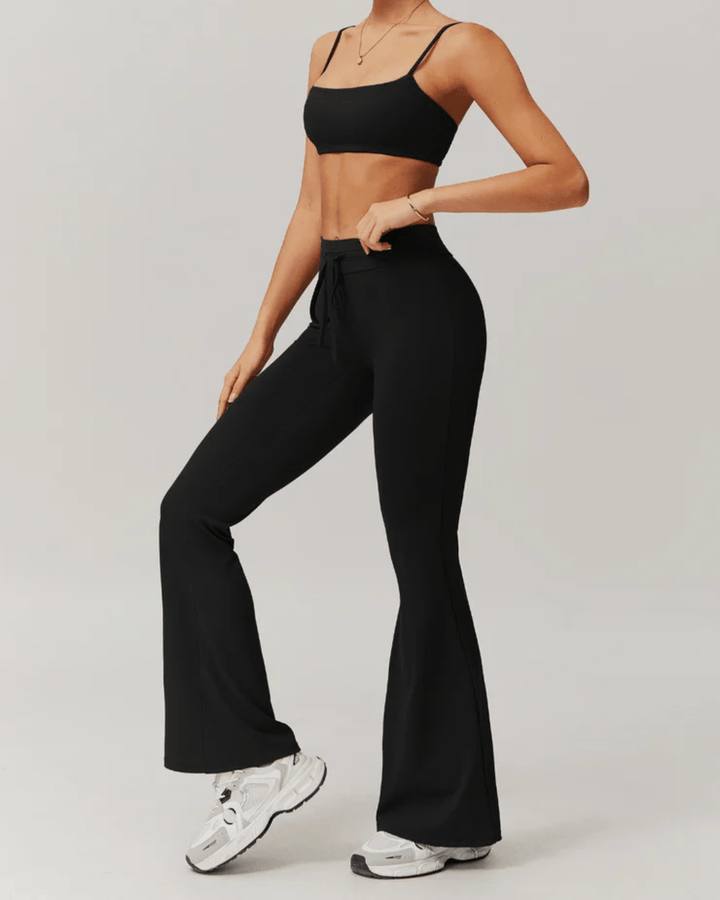 LACEY SCULPT FIT FLARE LEGGINGS