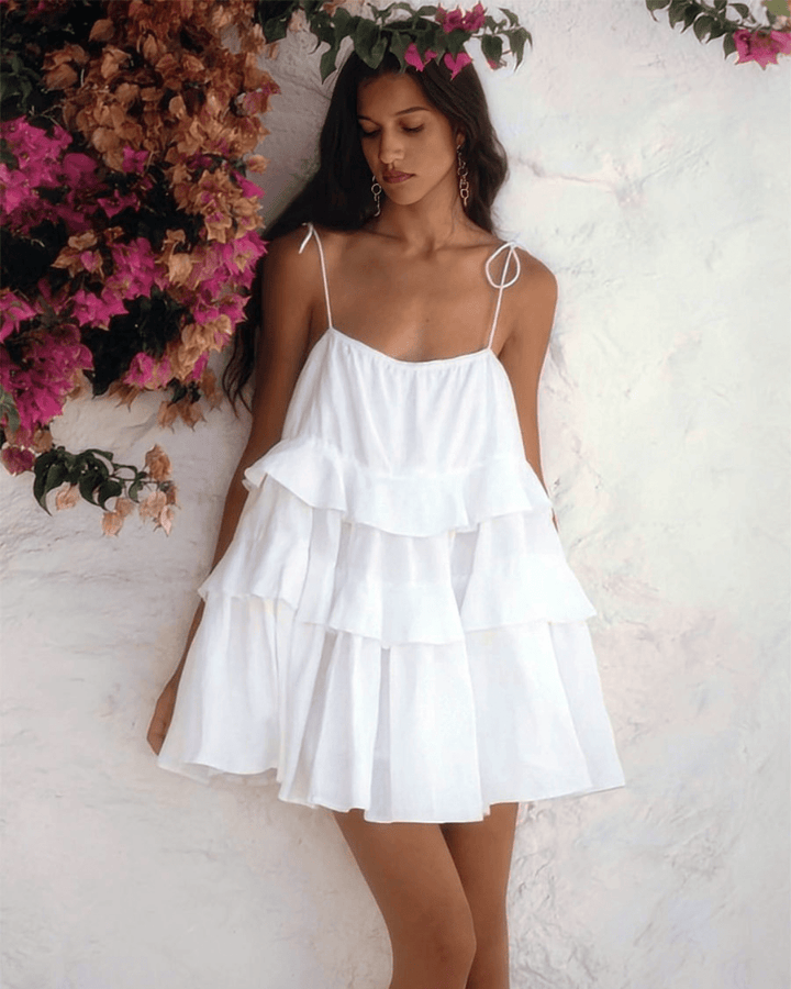 EMMA RUFFLE BLISS DRESS