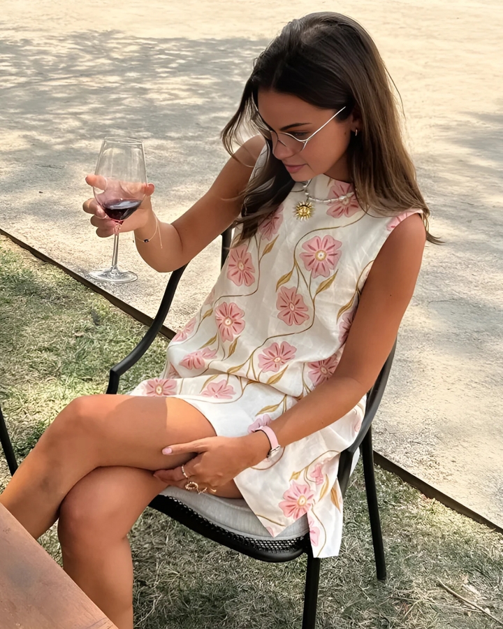 JANELLA CHIC FLORAL SHORT DRESS