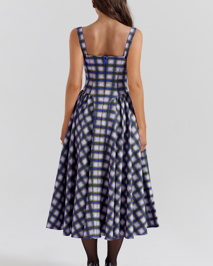 HALEY FIGURE-HUGGING LONG DRESS