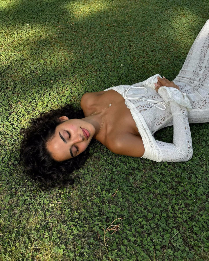 CELESTE LUXE LACE MAXI