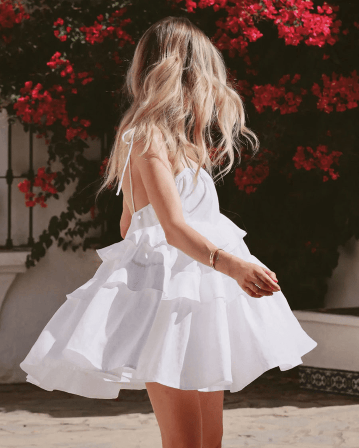 EMMA RUFFLE BLISS DRESS