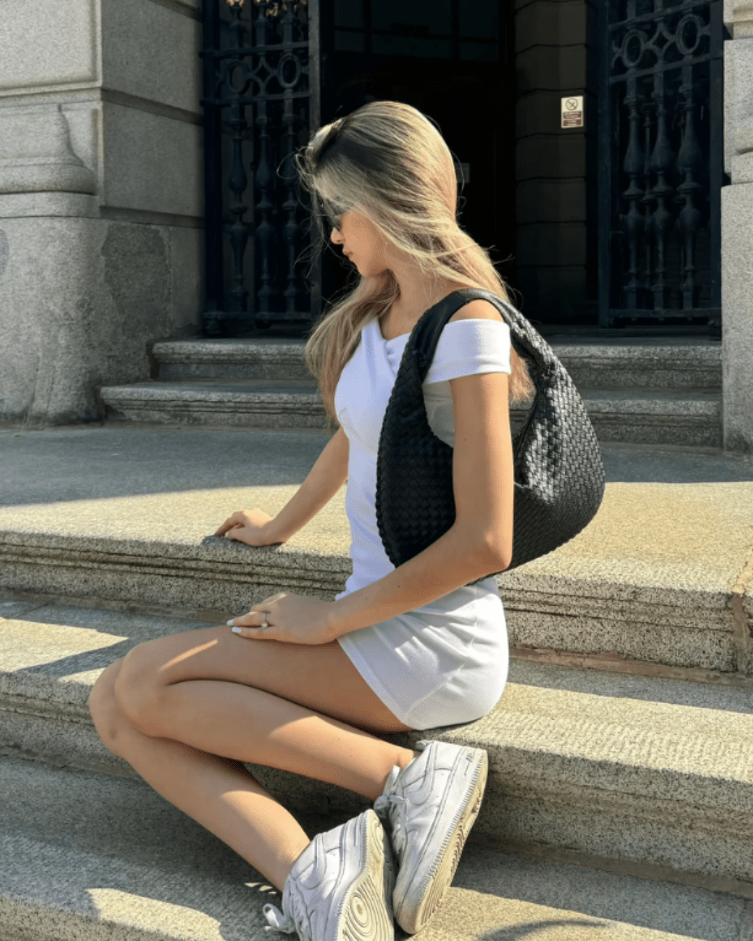 CLARA WOVEN EVERYDAY SMALL BAG