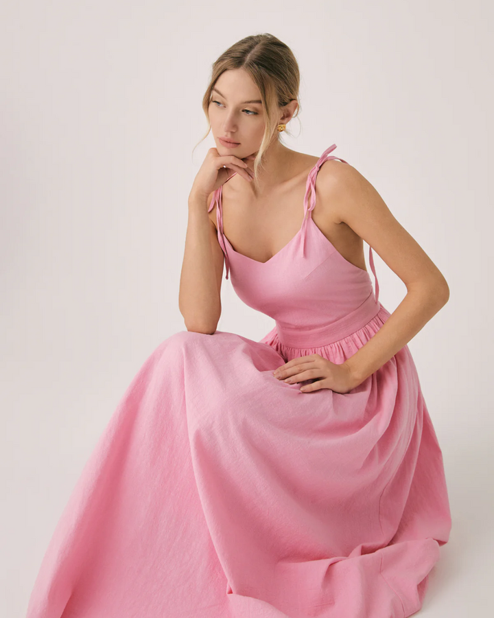 YSABELLE GRACEFUL BACKLESS MAXI