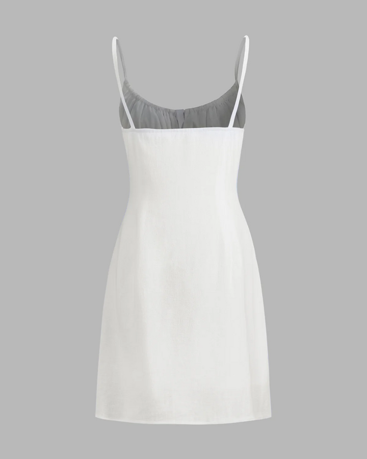 GEORGIA MINIMALIST SLEEVELESS MINI DRESS