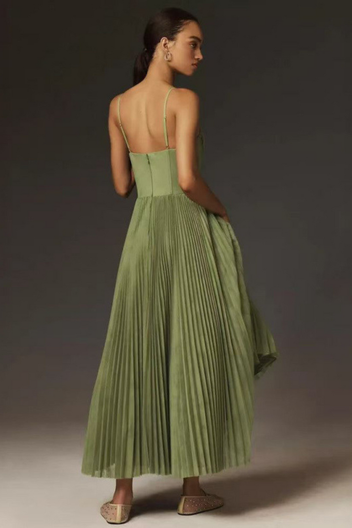 ALINA SCULPTED PLEAT DREAM DRESS
