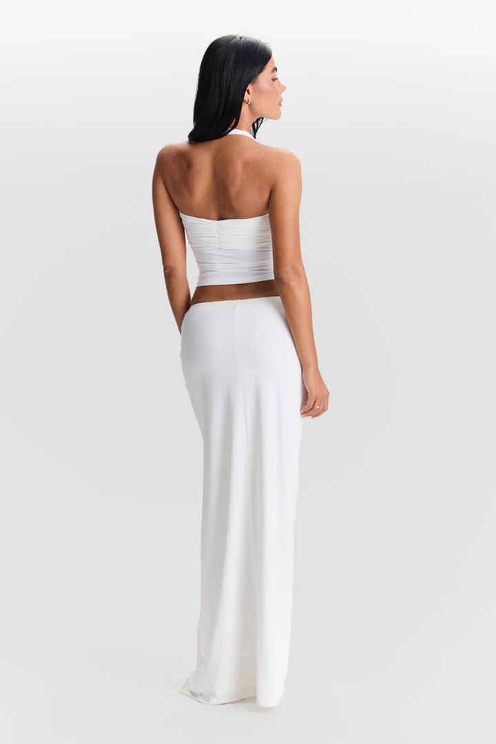 BLAIR SCULPTED HALTER TOP