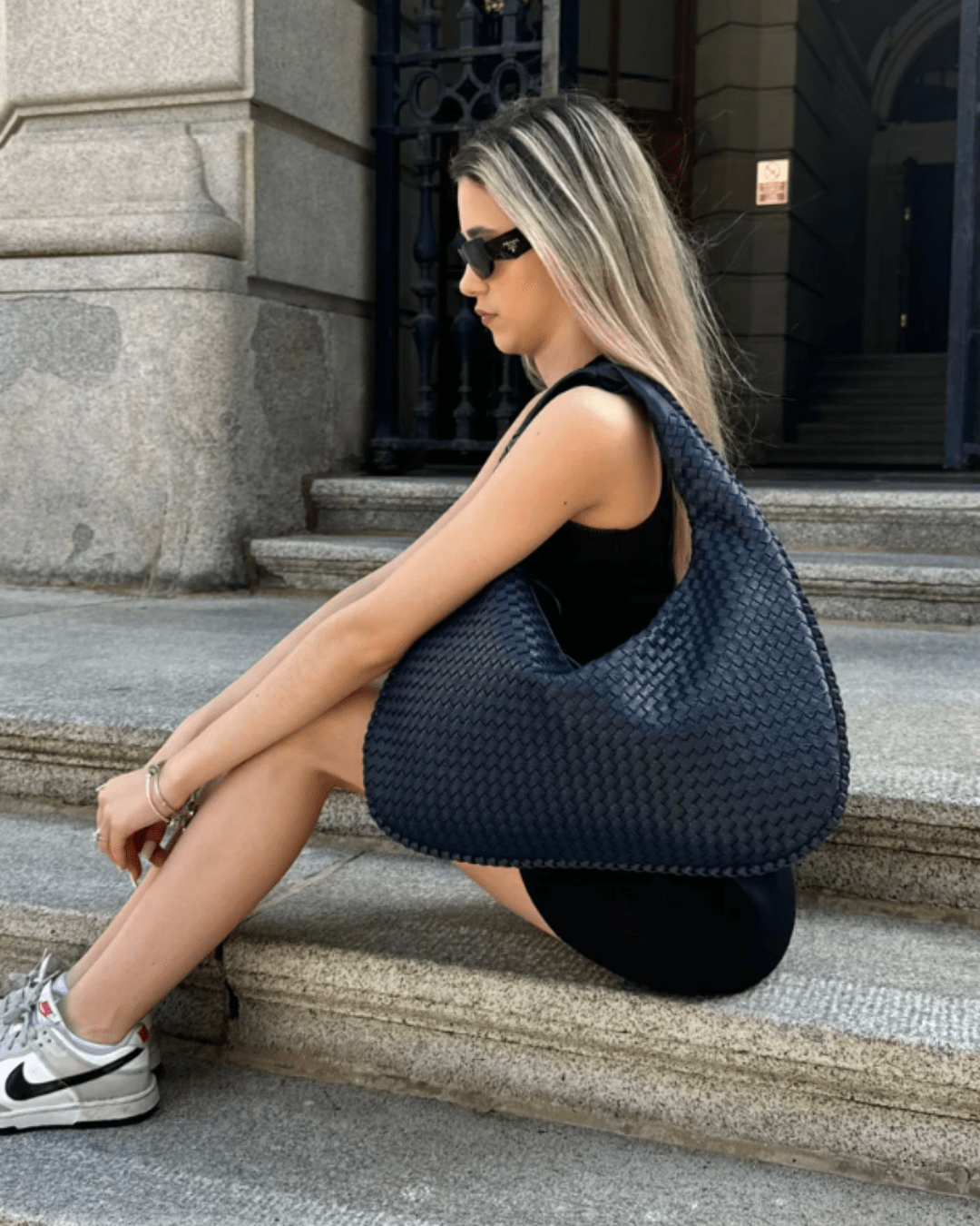 CLARA WOVEN EVERYDAY BAG