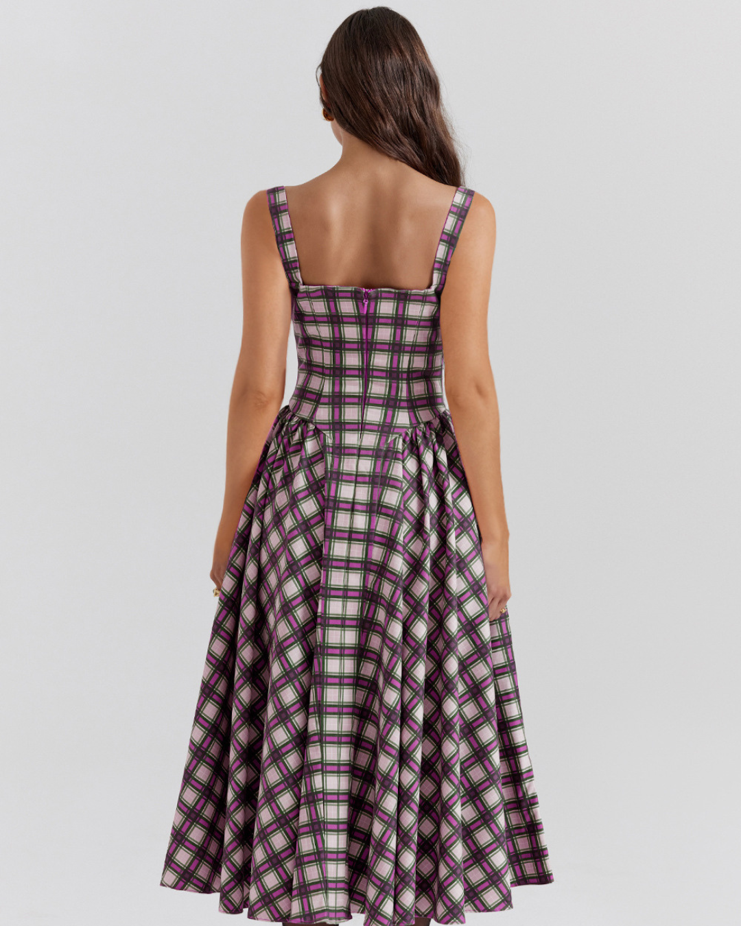 HALEY FIGURE-HUGGING LONG DRESS