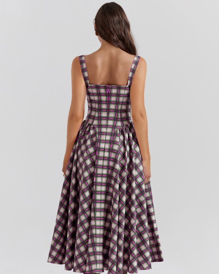 HALEY FIGURE-HUGGING LONG DRESS