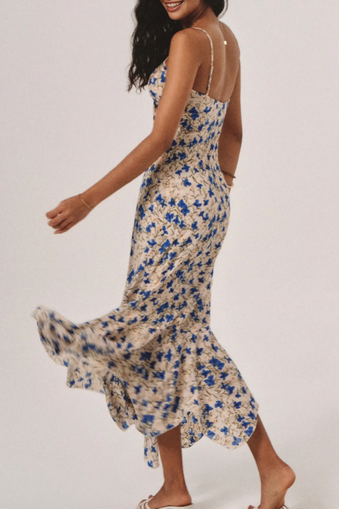 VIENNE FLUTTER BLOSSOM DRESS