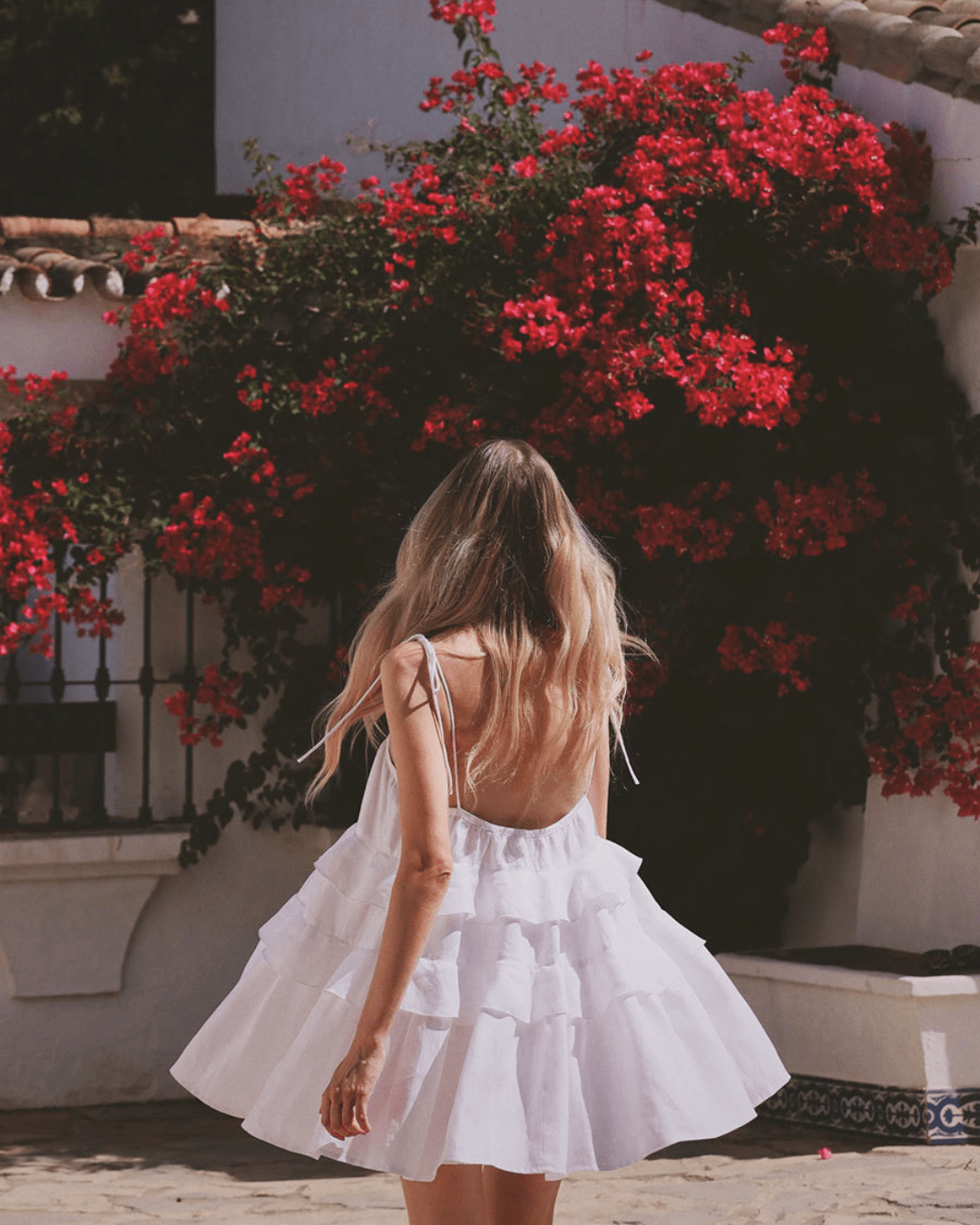 EMMA RUFFLE BLISS DRESS