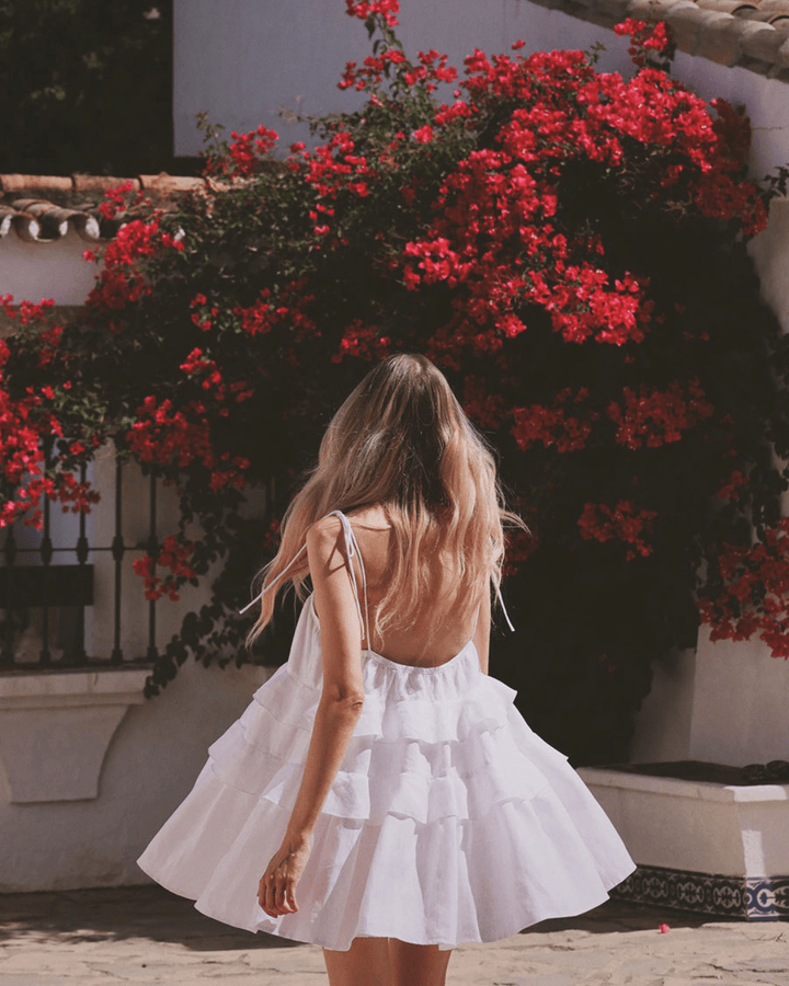 EMMA RUFFLE BLISS DRESS