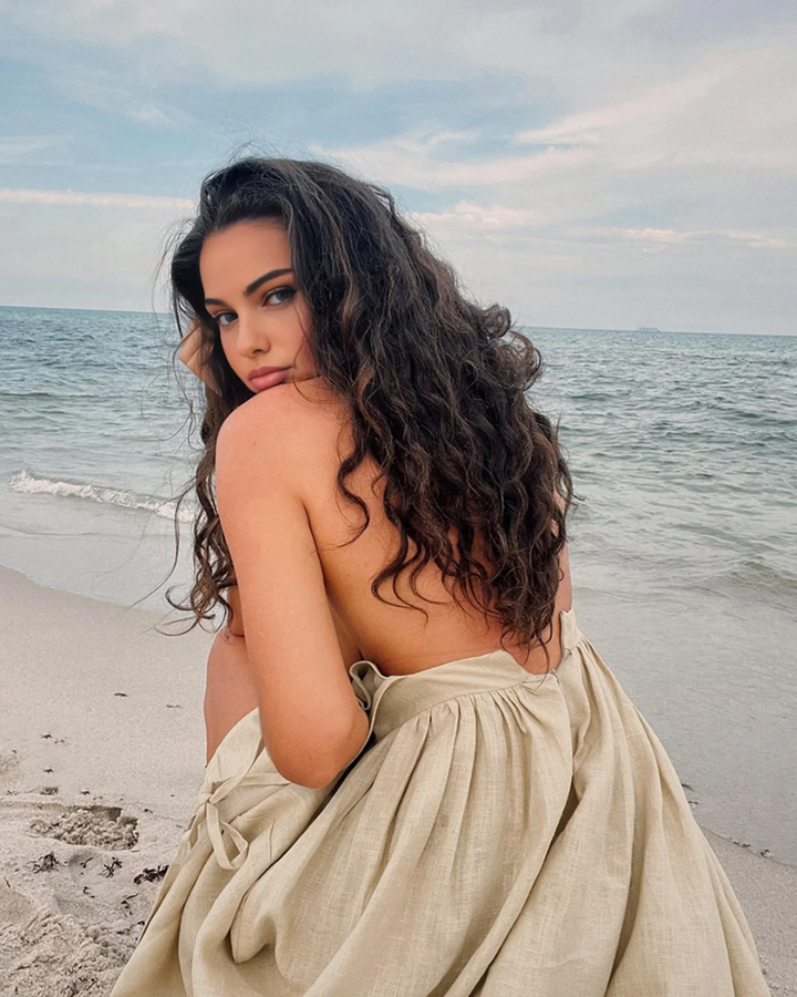 YSABELLE GRACEFUL BACKLESS MAXI