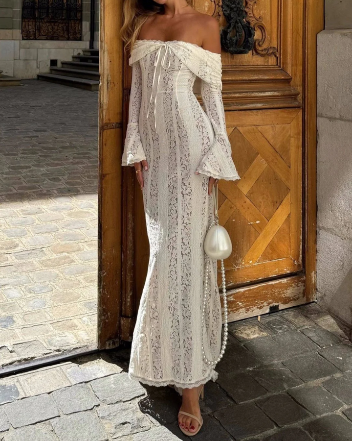CELESTE LUXE LACE MAXI