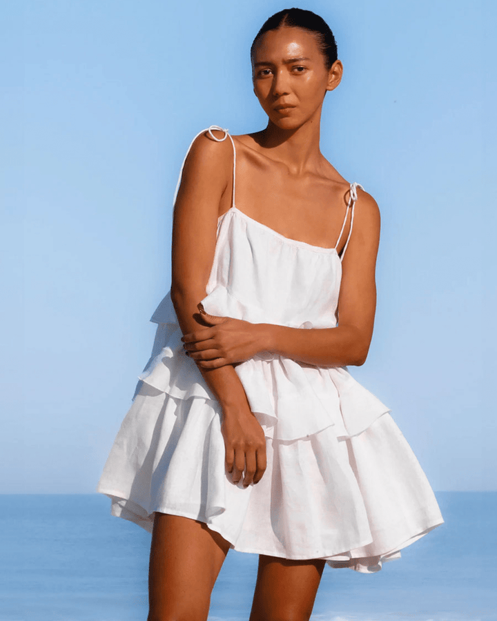 EMMA RUFFLE BLISS DRESS