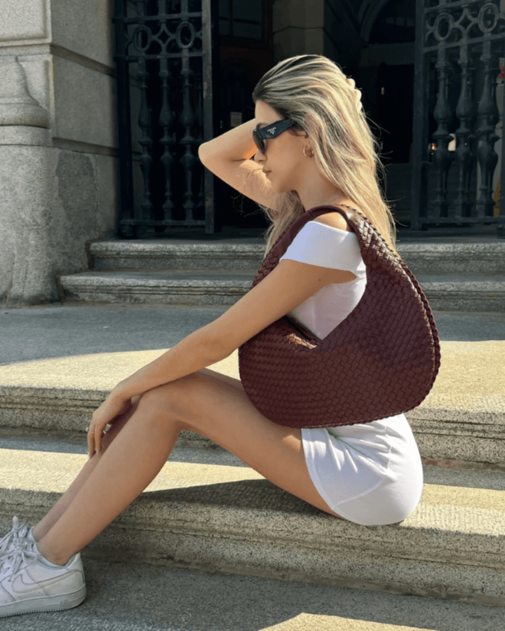 CLARA WOVEN EVERYDAY SMALL BAG