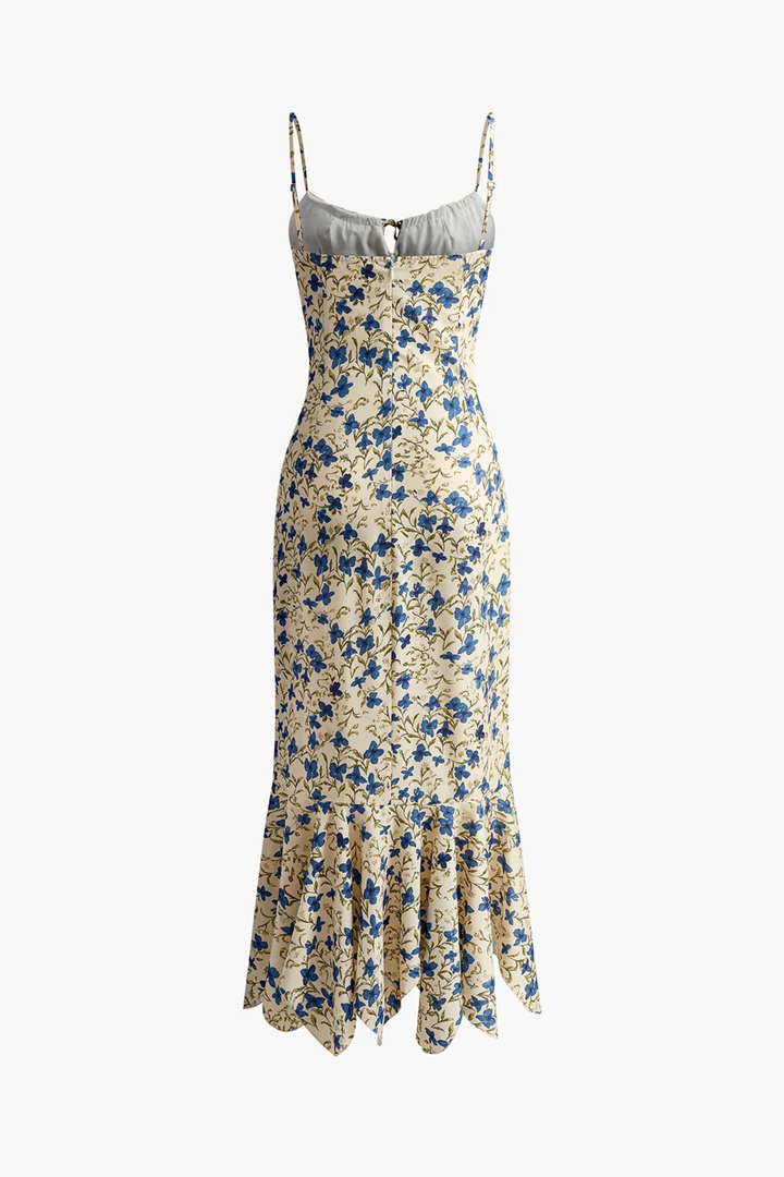 VIENNE FLUTTER BLOSSOM DRESS