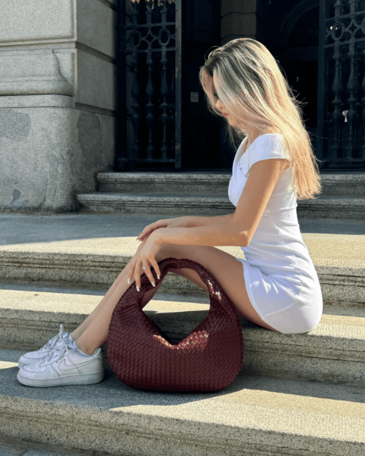 CLARA WOVEN EVERYDAY SMALL BAG