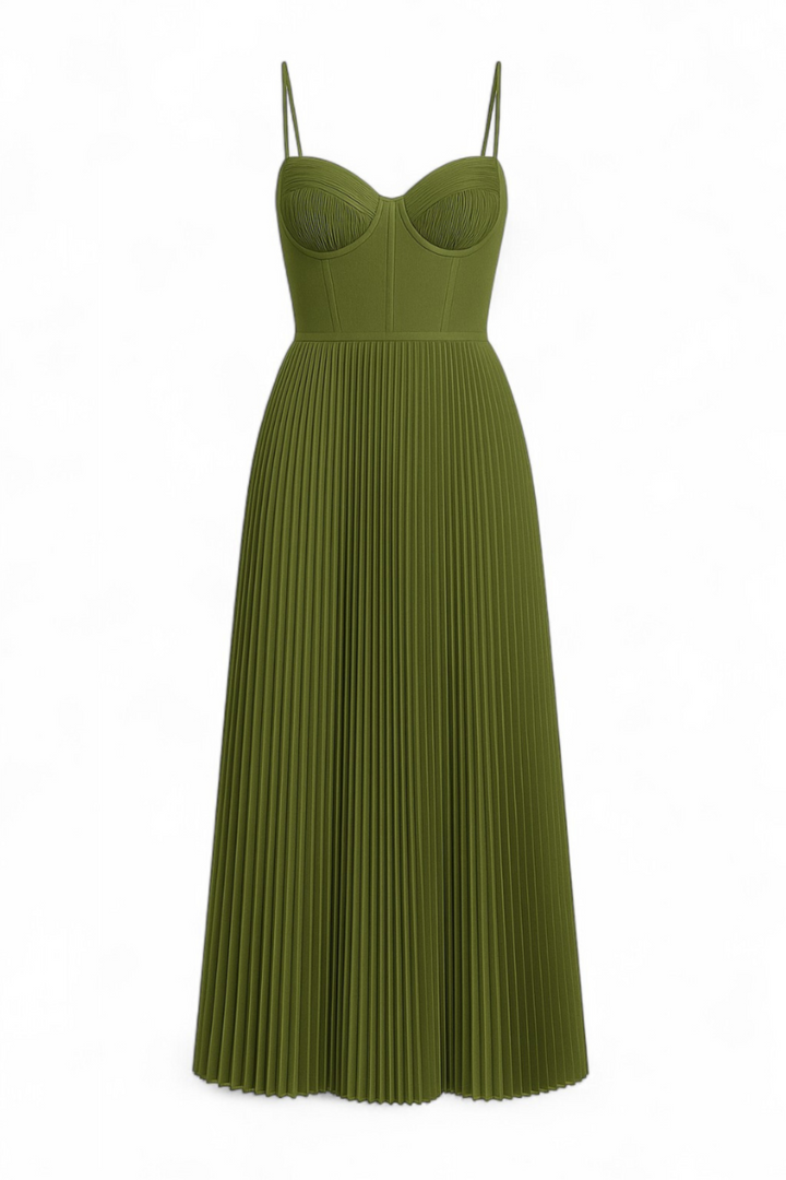 ALINA SCULPTED PLEAT DREAM DRESS