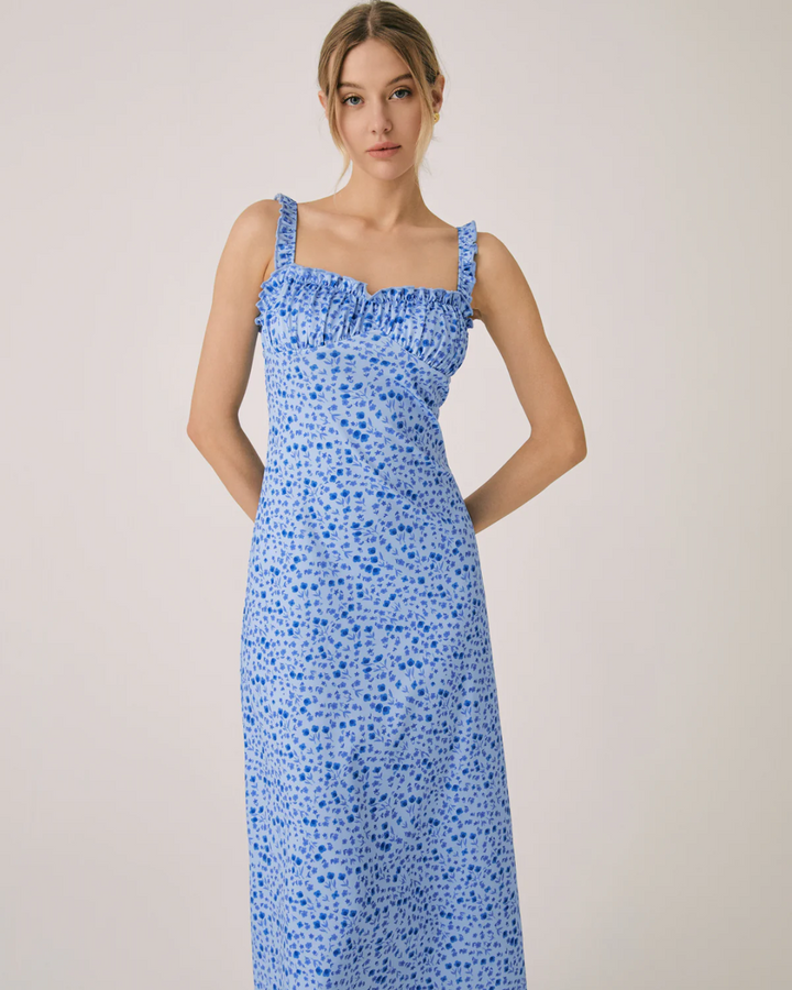 GIGI CHIC FLOWING FLORAL DRESS