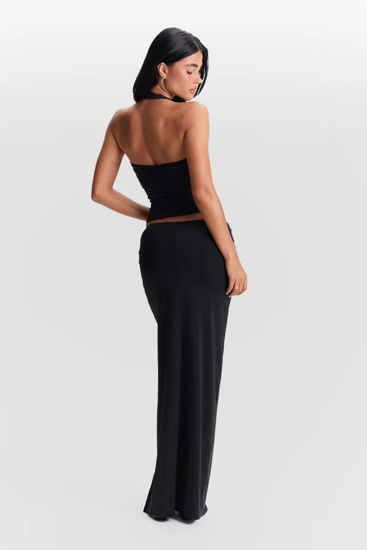 BLAIR SCULPTED HALTER TOP