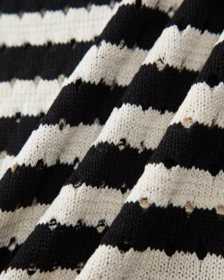 MAE CLASSIC STRIPED KNITTED TOP