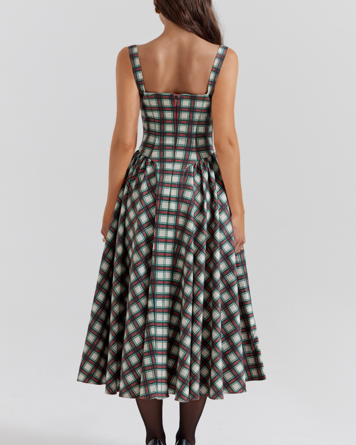 HALEY FIGURE-HUGGING LONG DRESS